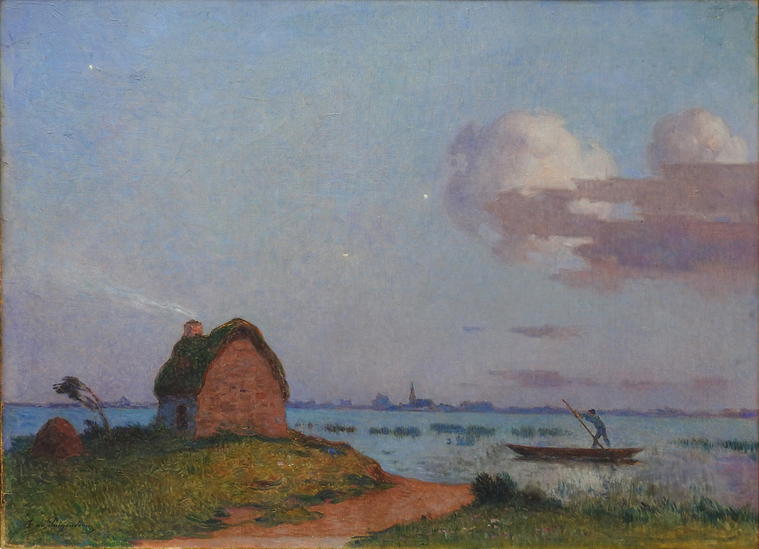 Ferdinand du Puigaudeau - Crépuscule en Brière - Jody Klotz Fine Art